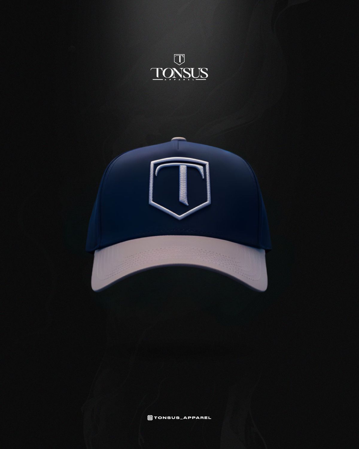 Gorra Tonsus – Navy & White Shield