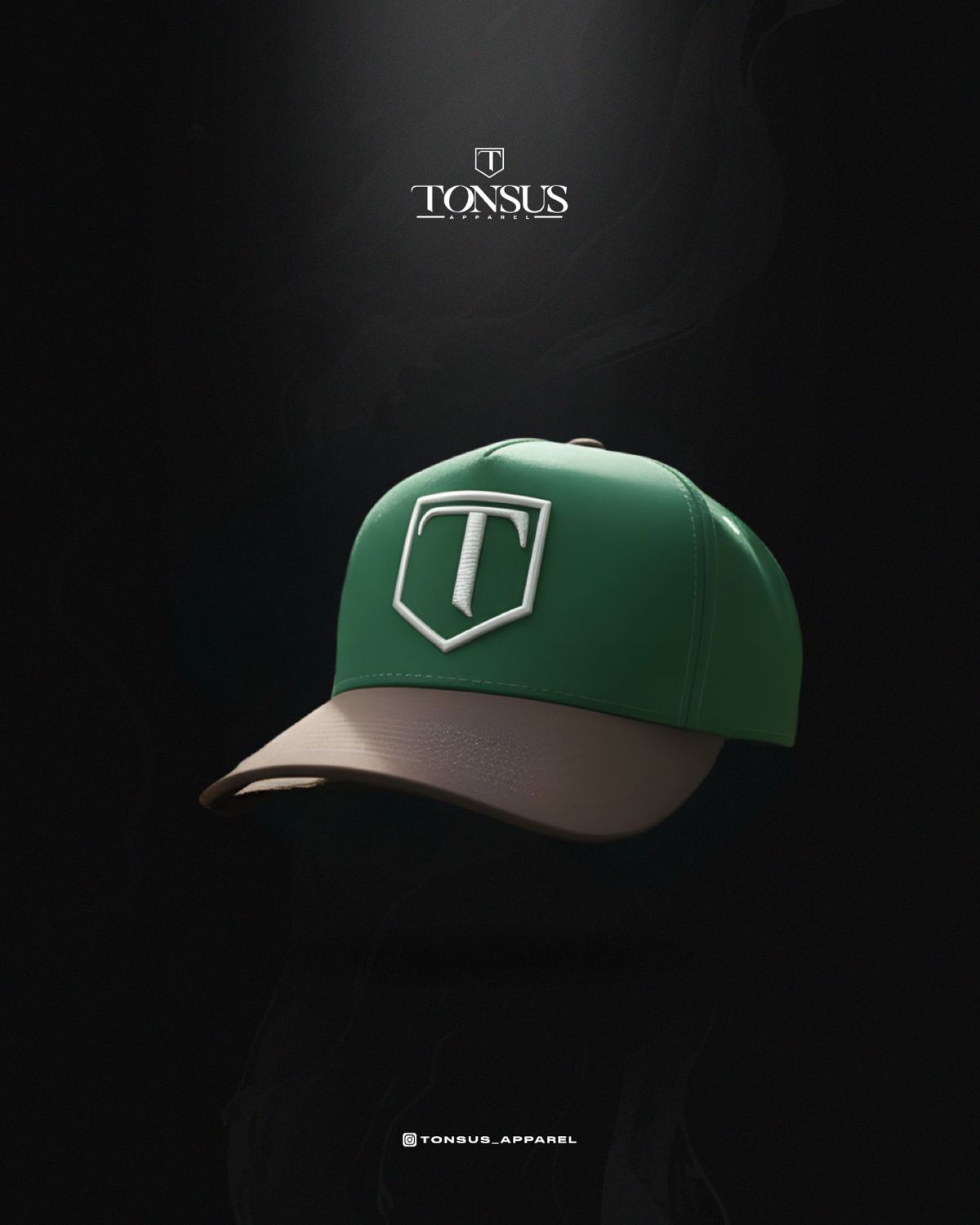 Gorra Tonsus – Green & Brown Crest